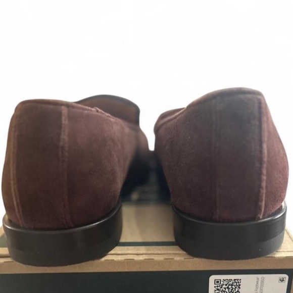 NWT Men’s Tecovas Dark Brown Suede Loafers Size US Men’s 9.5 - Picture 6 of 8